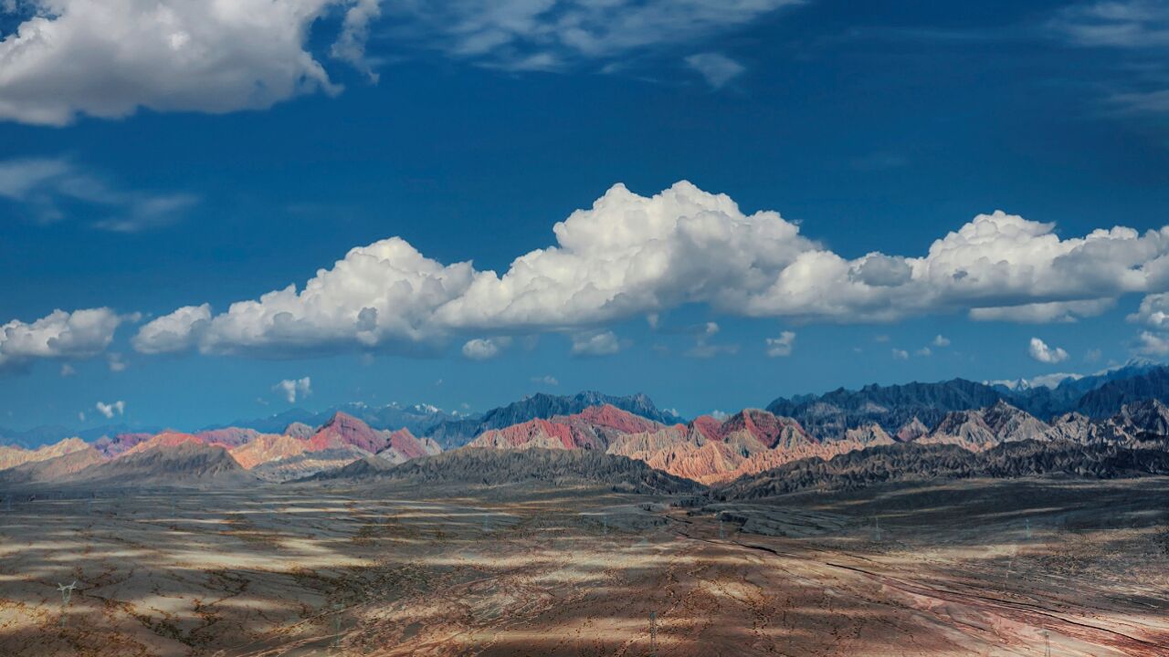 塔里木盆地风景图片