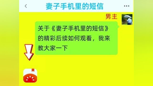 《妻子手机里的短信》全集,点击左下方下载(番茄小说)精彩后续听不停#番茄小说 #小说