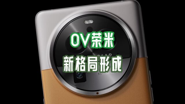 “OV荣米”新格局形成,华为痛失前四?