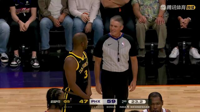 2023/24赛季NBA常规赛：勇士 VS 太阳 全场回放