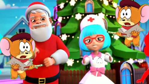 儿童动画片，爱跳舞的圣诞老人