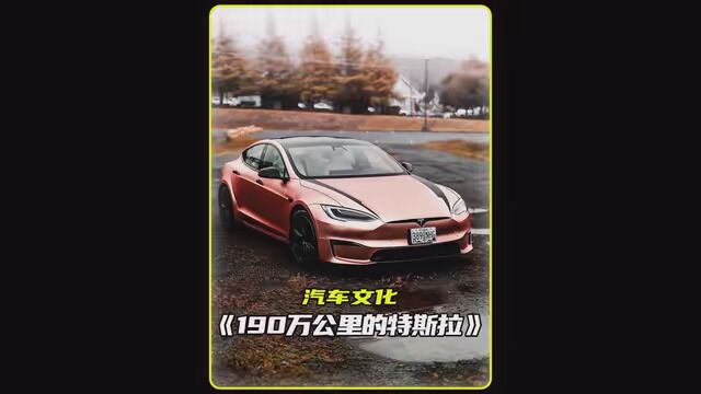 190万公里的特斯拉#特斯拉ModelY #特斯拉Model3