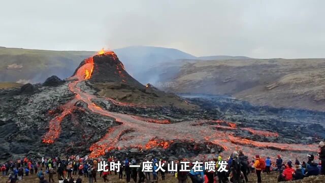 自然奇观:近距离拍摄到的火山喷发景象