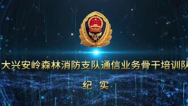 练过硬本领 保信息畅通丨内蒙古大兴安岭支队召开通信业务骨干培训总结表彰大会