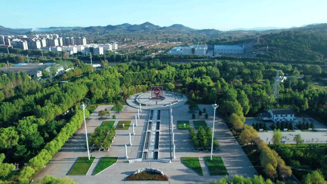 山西和顺泰和湿地公园美丽景色