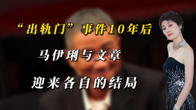 “出轨门”事件10年后,马伊琍与文章迎来各自的结局