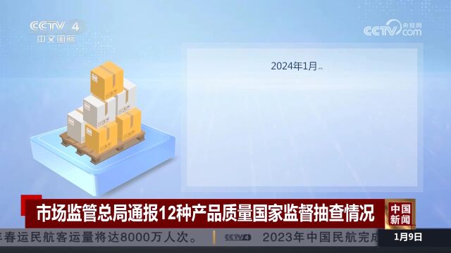 市场监管总局:通报12种产品质量国家监督抽查情况