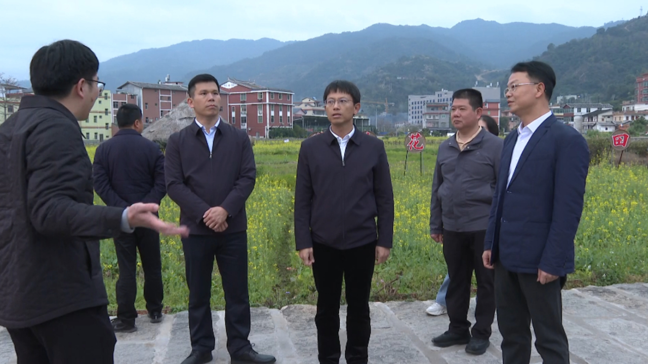 吕建成调研春耕备耕工作和"一县一溪一特色"项目