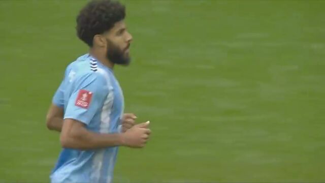 扳回一球!西姆斯精彩不停球扫射攻破曼联