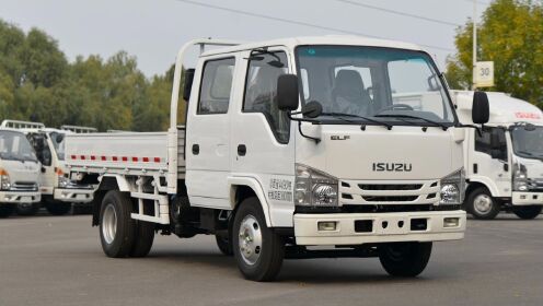 五十铃100p双排座卡车