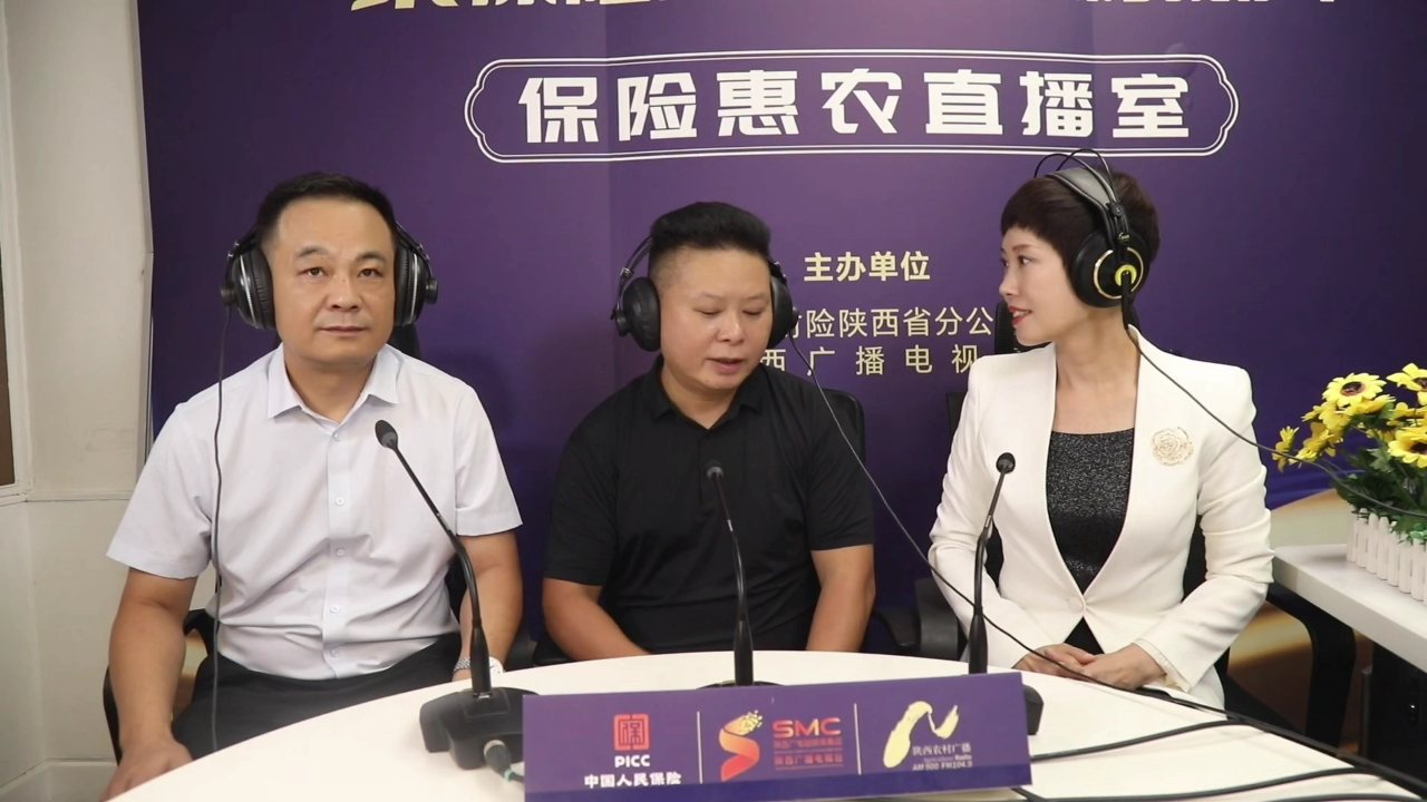 陕西农村广播《保险惠农直播室》第三十期聚焦汉阴