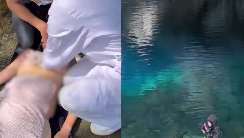 广西一女游客潜水溺亡,知情人:穿鱼尾拍照时吸到排水口,事发区域未