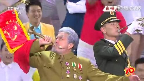 纪念抗战胜利70周年文艺晚会_开场大合唱《胜利之歌》老战士们和年轻人欢聚一堂共庆抗战胜利70周年_综艺_高清完整版视频在线观看_腾讯视频