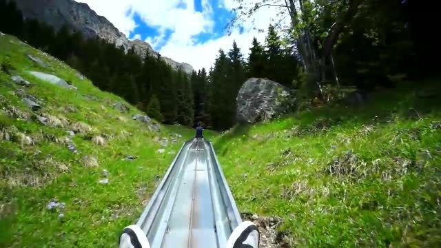 世界上最长的滑梯图片