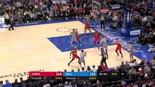 《NBA全场集锦》【球星】科林斯vs费城集锦 25+9关键高难度后仰盖棺定论
