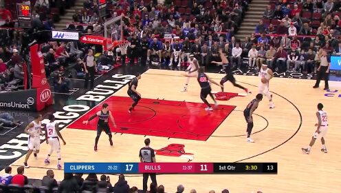《NBA全场集锦》【球星】哈里斯vs公牛集锦 狂砍29+8晃飞对手空接路威暴扣
