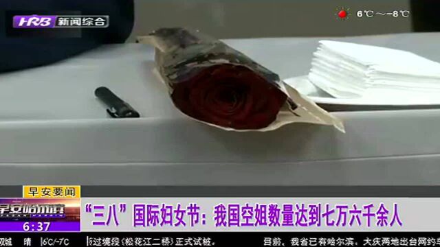 “三八”国际妇女节:我国空姐数量达到七万六千余人