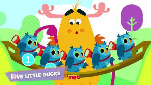 Five Little Duck | Popular Nursery Rhymes For Babies | Cartoons Videos