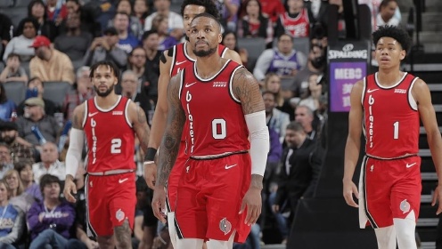 《NBA全场集锦》【原声】开拓者99-107国王 利拉德27分国王火力迅猛力擒开拓者
