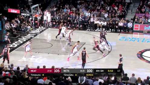 《NBA全场集锦》【球星】巴特勒vs篮网集锦 全场33+9飞天暴扣惜败篮网