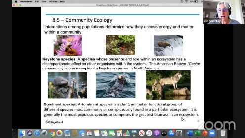 AP Biology_ 8.5, 8.7 Community Ecology and Disruptions to Ecosystems