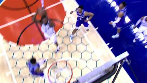 《NBA全场集锦》这扣篮看的才过瘾 小乔丹空切拽扣势大力沉！
