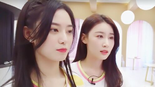 徐艺洋张雅卓考核前超紧张