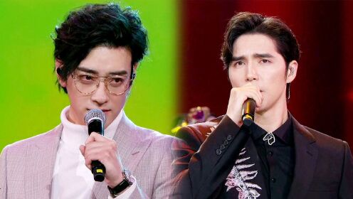 2020东方卫视跨年盛典阿云嘎郑云龙合作经典舞台剧每个音节都是享受