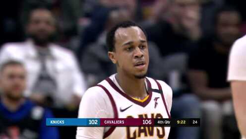 《NBA全场集锦》这处理器有点东西 加兰小手一抖连线亨森空接打板两分得手