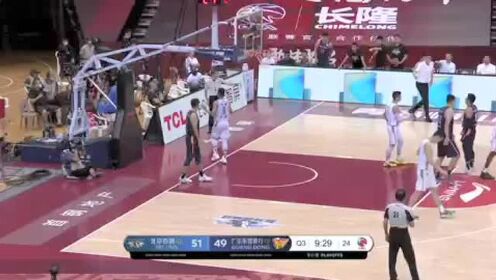 【回放】CBA季后赛半决赛G2：北京vs广东第3节
