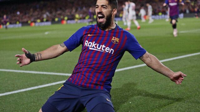 告别亦是诺坎普的苏神 苏亚雷斯欧冠精彩进球重温