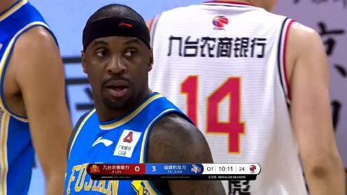 《CBA全场集锦》强势进攻顶开防守 劳森外线三分甩狙先拔头筹