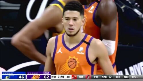 《NBA全场集锦》爵士vs太阳第2节中文解说回放