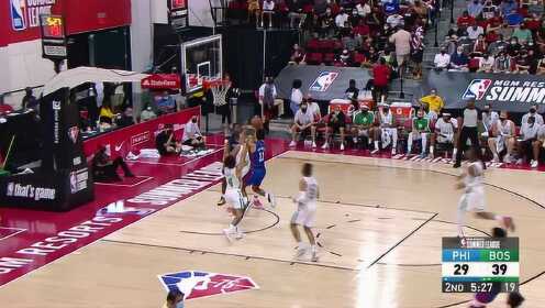 《NBA全场集锦》【原声】费城80-100凯尔特人 绿军5人上双轻松取胜