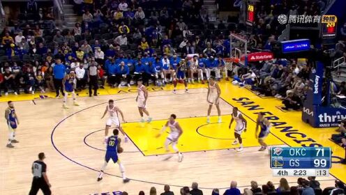 《金州勇士》NBA首秀来了 库明加完成三分命中