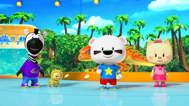 超级小熊布迷第3部:布迷团队参观博物馆