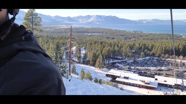 加州洛奇天堂滑雪度假村美景!滑雪爱好者的世外桃源