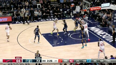 《NBA全场集锦》【球星】特伦特vs森林狼集锦 全场砍下最高分30 带队结束2连败