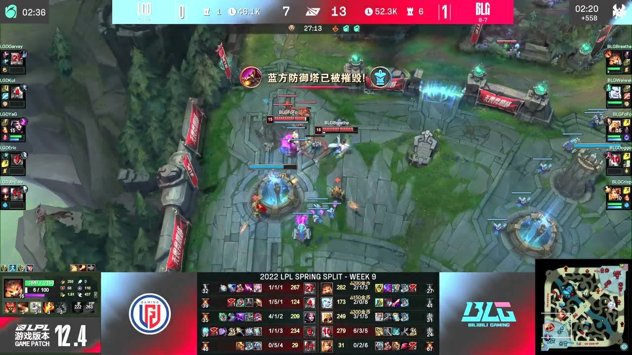 BLG 2-0 LGD