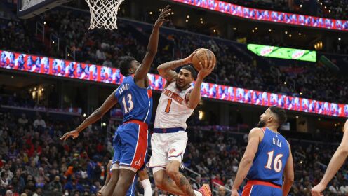 《NBA全场集锦》【集锦】尼克斯114-92奇才 托平狂下三分雨砍35分