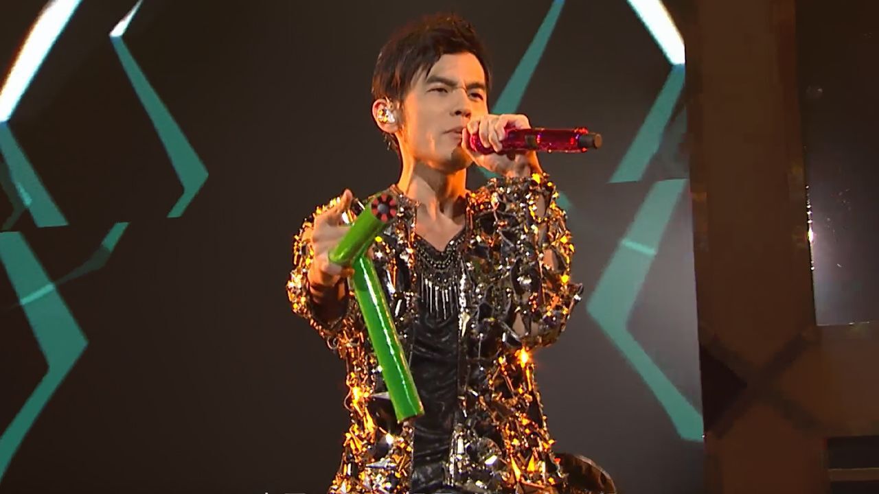 周杰伦双截棍燃爆全场