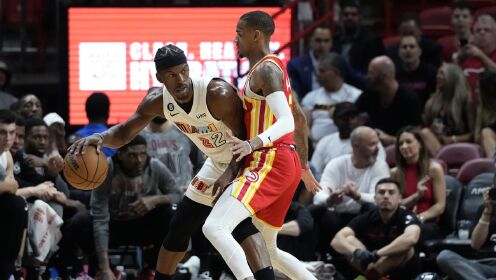 《迈阿密热火》【球星】巴特勒vs老鹰集锦 砍下26+9+9准三双率队击落老鹰