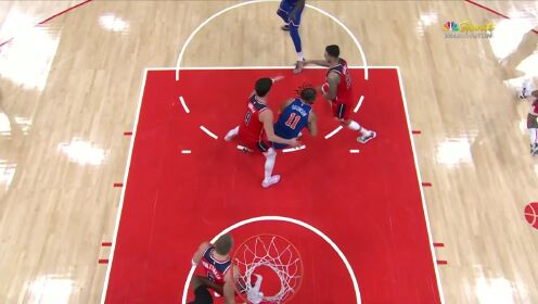 《NBA全场集锦》一个一个开始接管比赛 布伦森罗宾逊连取4分锁定胜局