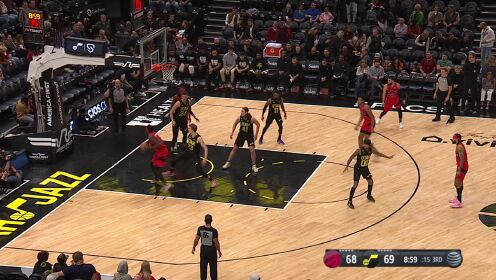 《NBA全场集锦》【原声】猛龙128-131爵士 马尔卡宁28+13范乔丹三双爵士击退猛龙