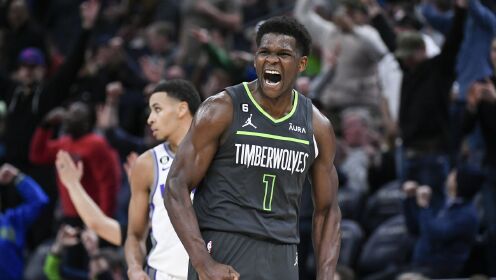 《NBA全场集锦》【球星】爱德华兹vs国王集锦 34+10+6五记三分强势带队