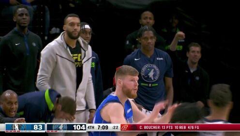 《NBA全场集锦》强势追分！贝尔坦斯外线架炮连轰三记三分