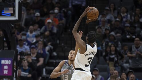 《NBA全场集锦》【纯享】森林狼vs国王精华回放 森林狼全场七人得分上双 麦克丹尼尔斯和里德扣篮炸裂
