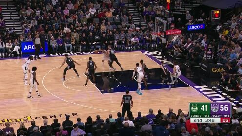 《NBA全场集锦》两个中锋之间的博弈 萨博尼斯单吃大洛 随后大洛连取5分
