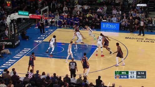 《NBA全场集锦》【纯享】雄鹿vs尼克斯精华回放 雄鹿末节发力逆转尼克斯