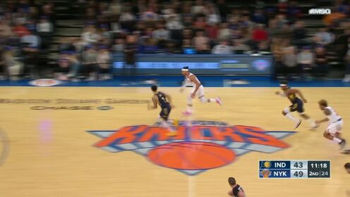 《NBA全场集锦》永远是场上最积极的那个！哈特保持冲劲连续反击打成